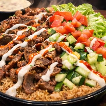 Rice Platter.