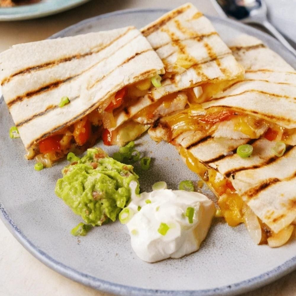Grilled Chicken Quesadilla.
