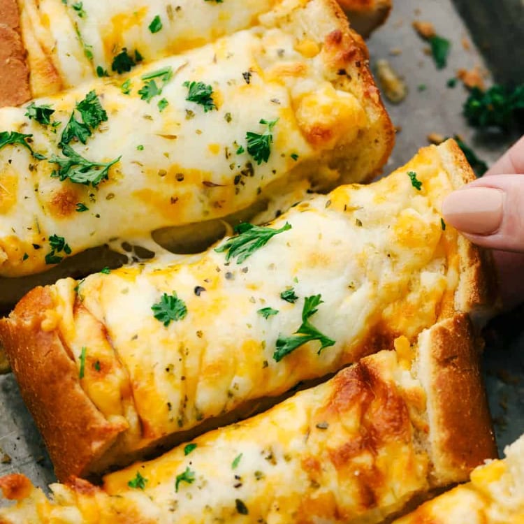 Garlic Bread with Cheese.