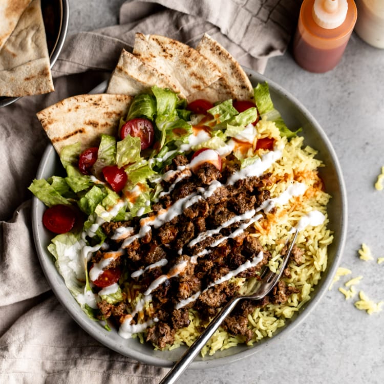 Gyro Dinner Special.