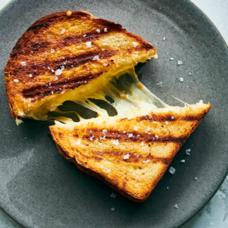 Kids Grilled Cheese Sandwich.