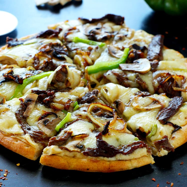 Philly Steak Pizza (Small).