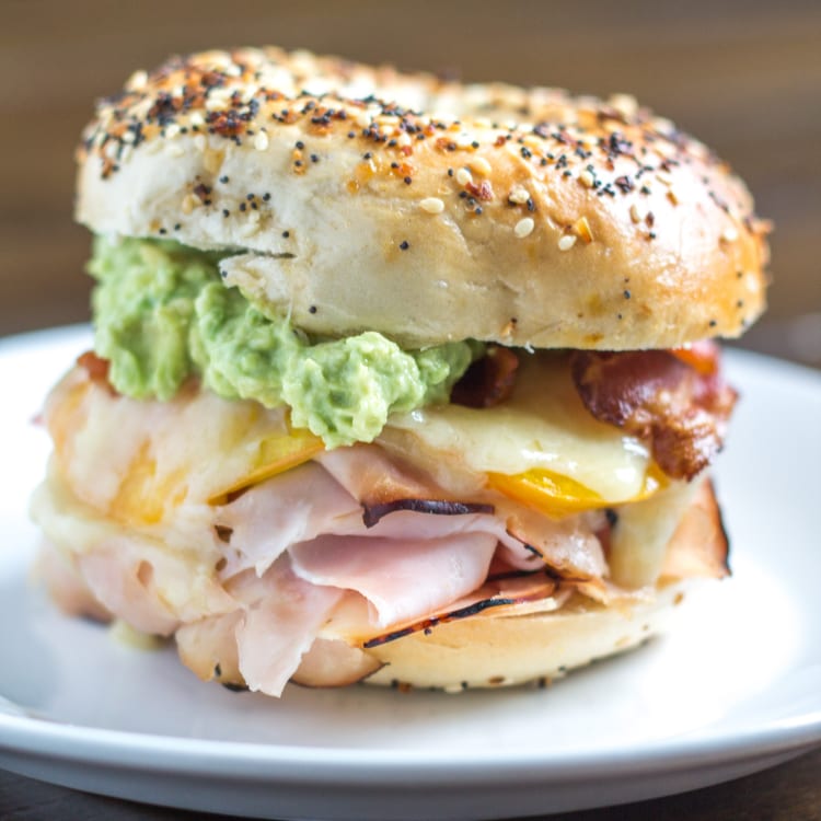 Gourmet Turkey & Cheese Sub.