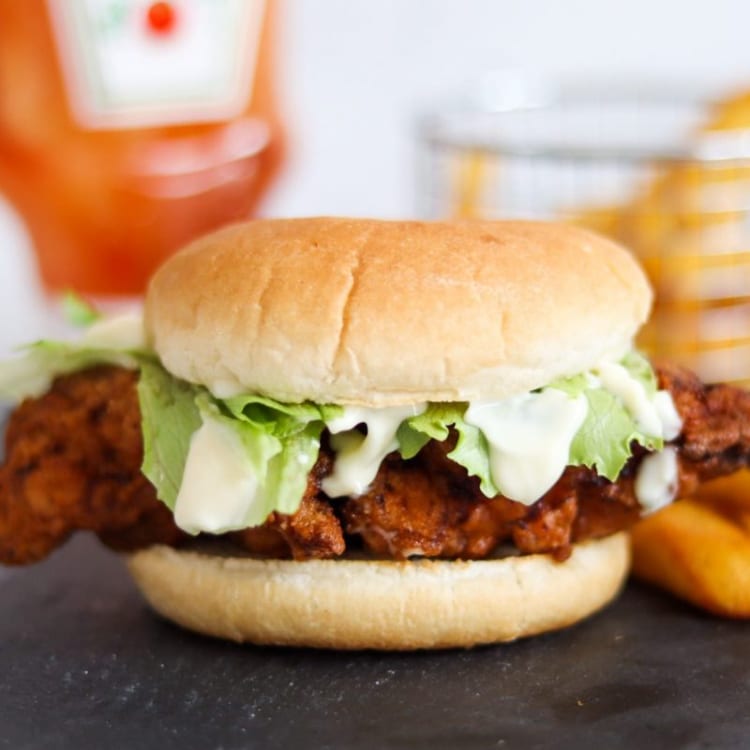 Chicken Fillet Burger.