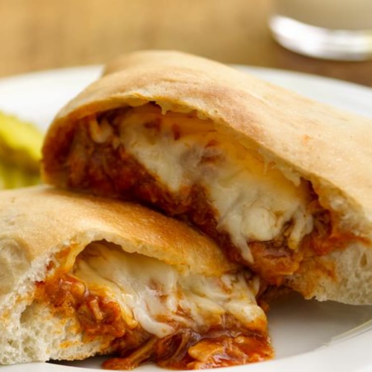 Grilled Chicken Calzone.