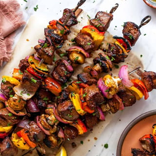 Beef Shish Kabob Dinner
