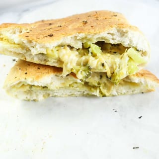 White Calzone