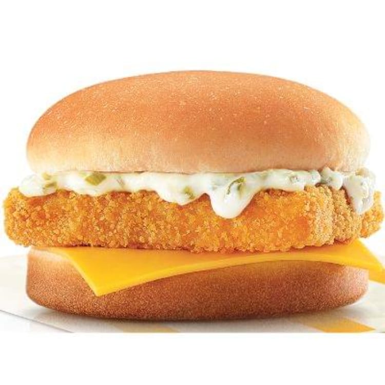 Fish Filet Burger.