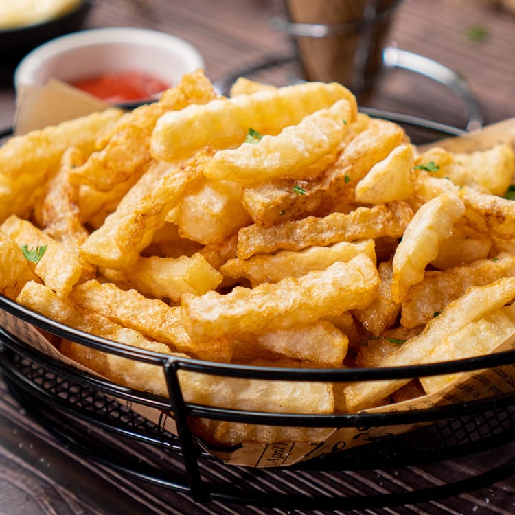 Crinkle Cut Fries.