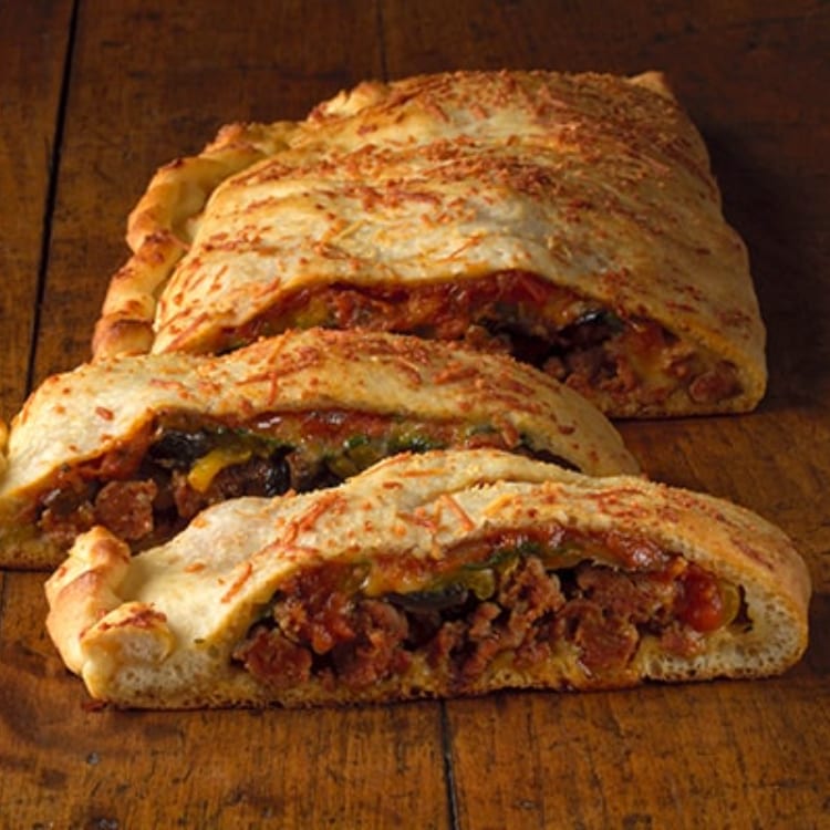 Italian Sausage Calzone.